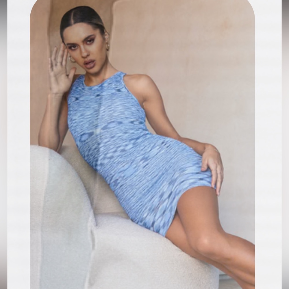 White Fox Boutique Soul Mates Mini Dress 💙